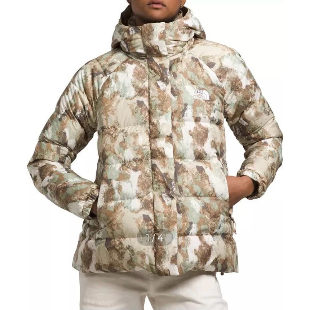 The North Face Hydrenalite Down Midi Almond Butter Jacket Women’s Medium